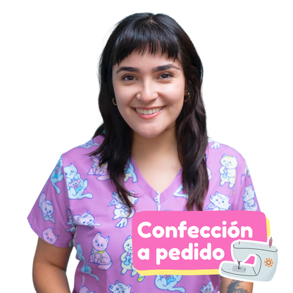 Scrub Gatitos Fono