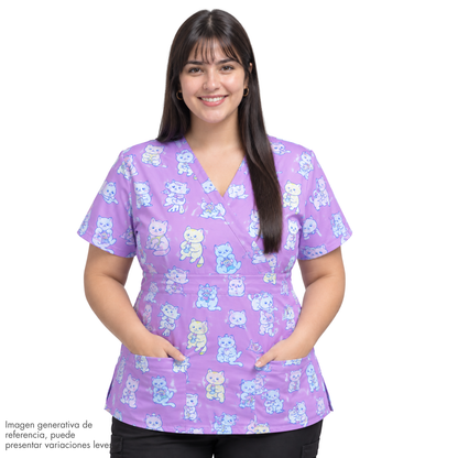 Scrub Gatitos Fono