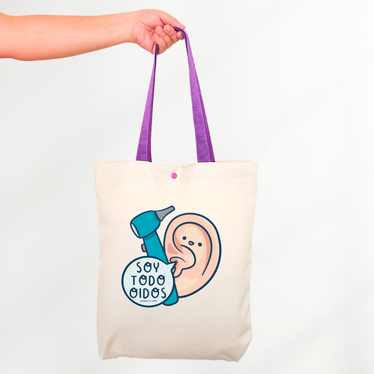Tote Bag Soy Todo Oídos