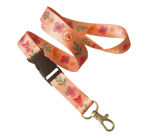 Lanyard Basic Fono Flower