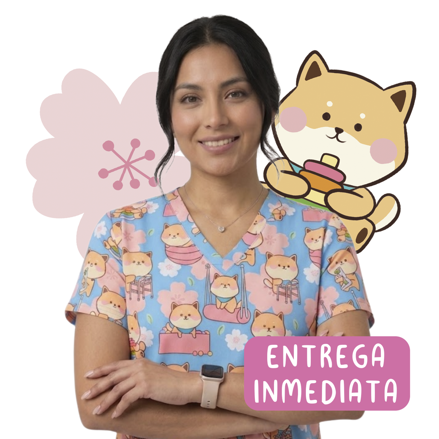 Scrub Shiba Terapeuta