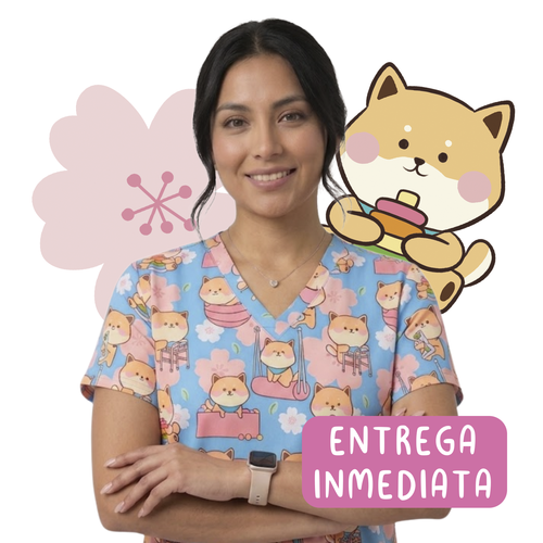 Scrub Shiba Terapeuta