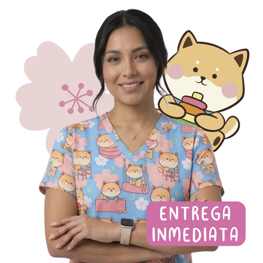 Scrub Shiba Terapeuta